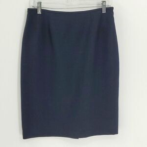 Career Kasper pencil skirt.  Dark navy blue. Size 6 Petite. Great condit…